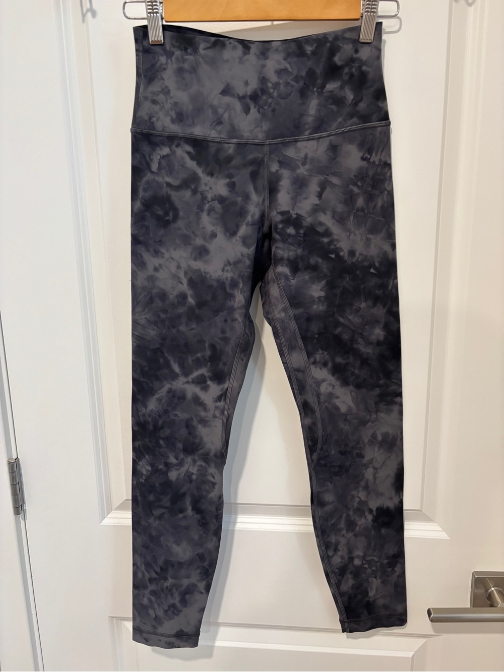 Lululemon Align High-Rise Pant 25” Diamond Dye Pitch Grey Size 6